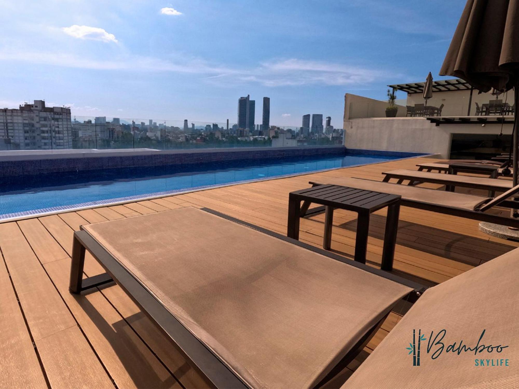 Amazing City Views Condesa Roma By Bamboo Skylife Meksyk Zewnętrze zdjęcie